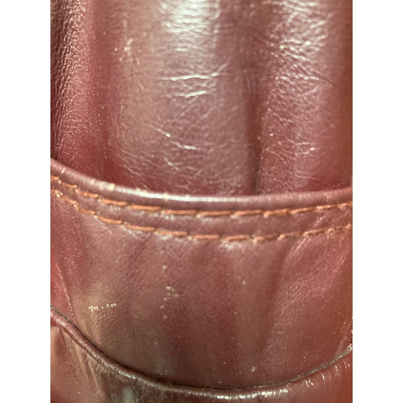 Aigner 100% Genuine Leather Lined Jacket Size 14 - Picture 10 of 10